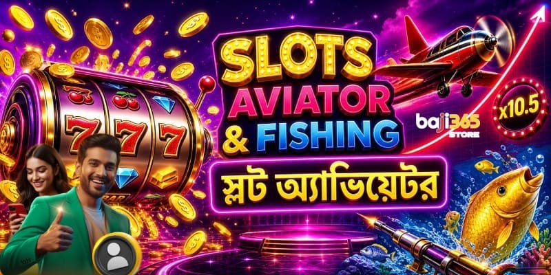 Slot Games, Aviator & Fishing Games at Baji365