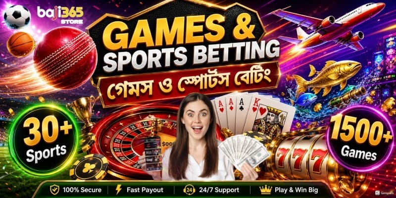 What Games and Sports Can You Bet on at Baji365?