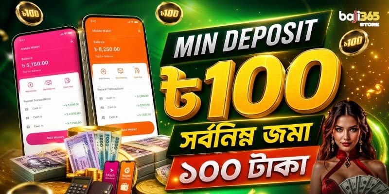 What is the minimum deposit on Baji365?